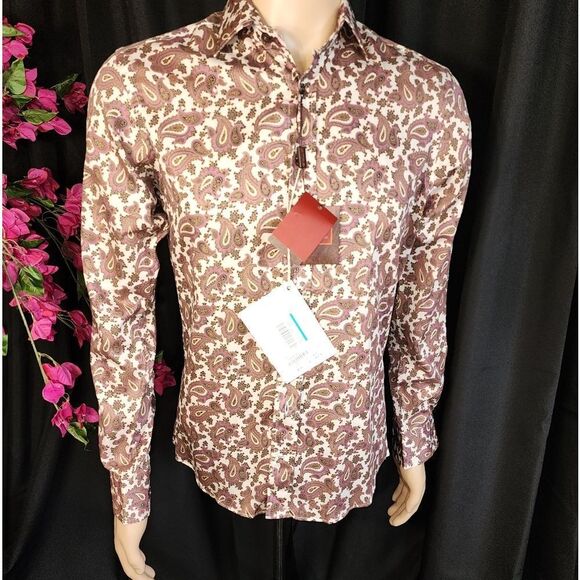 NWT Etro Long Sleeve Button Up Shirt - Mens - Picture 2 of 13